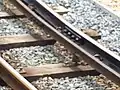 Gleis der VER mit dritter Schiene zur Stromzufuhr