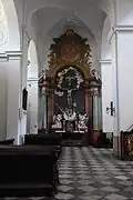 Engelfiguren, Kirche Mariä Verkündigung und hl. Thomas, Brünn
