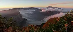 Blick auf den Vulkanberg Bromo