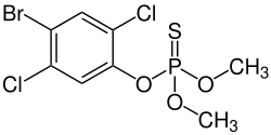 Strukturformel von Bromophos