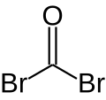 Strukturformel von Carbonylbromid