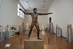 Zeus von Artemision (Klassik); ca. 460 v. Chr.; Nationales Archäologisches Museum (Athen, Athen)[21]