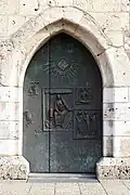 Pfarrkirche Altheim: Marienportal (geweiht: 12.&nbsp;Nov. 1978)