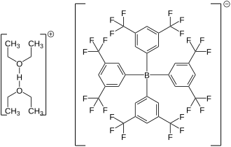 Strukturformel von Brookharts Säure