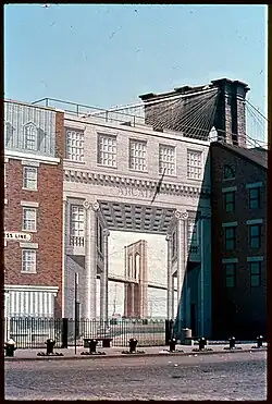 Scheinfassade, Scheinarchitektur und Trompe-l’œil in New York, von Richard Haas, 1981