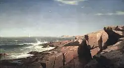 Rocks at Nahant (Felsen bei Nahant), 1864