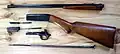 Browning Selbstladegewehr zerlegt