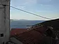 Blick auf das offene Meer