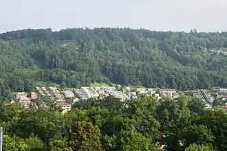 Bruggerberg von Königsfelden aus gesehen