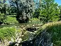 Mündung als Brunnenbach in die Ammer
