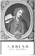 Kupferstich des Würzburger Hof- und Universitätskupferstechers Johann Salver (1670–1738) aus der Serie mit Würzburger Fürstbischöfen