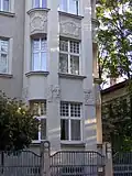 Fassadenschmuck Wohnhaus Chopinstraße 11a