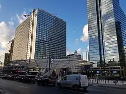 Der Rogierplatz von der Südseite aus