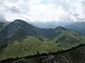 Bschießer (Nordwest-Seite) und Stuibenkopf