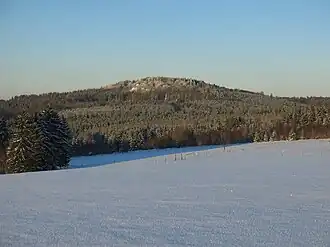 Bubenbader Stein von Südwesten