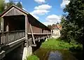 Buchfart, Alte Holzbrücke