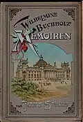Wilhelmine Buchholz' Memoiren (1895), Umschlagillustration