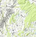 Topografische Karte der Scherzach