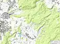 Topografische Karte des Stillen Bachs