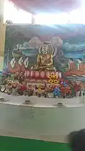 Buddha-Statue von Srimangal Buddha Vihar in Kuakata