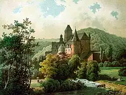 Schloss Bürresheim in der Eifel