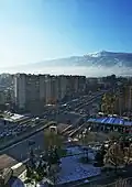 Sofia – mit dem Witoschagebirge im Hintergrund