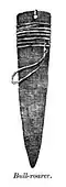Bullroarer der Diné (groaning stick)