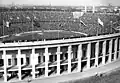 Fußballspiel bei den Olympischen Spielen, August 1936