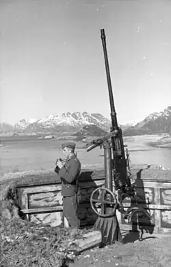 Flak C/30 zum Küstenschutz