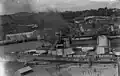 Kreuzer Goeben in Stenia, an der europäischen Seite des Bosporus