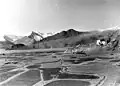 Das Nangkartse Dzong über dem Tal, ca. 1938