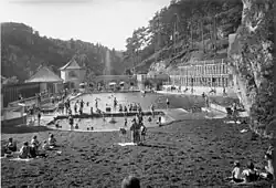 Felsenbad Pottenstein (Foto 1942)