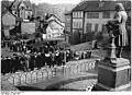 Westseite des Frauenplans 1954