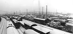 Halle&nbsp;(Saale) Güterbahnhof um 1969