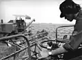 1973: Getreideernte in der DDR