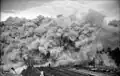 Sprengung des Bunkers am 4. September 1947