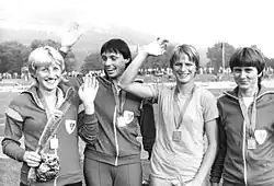 Ines Schmidt, Bärbel Wöckel, Ingrid Auerswald, Marlies Göhr