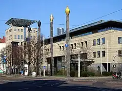 Bundesbank-Filiale an der Ecke zur Karl-Liebknecht-Straße