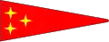 Bootswimpel Generalleutnant