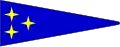 Bootswimpel Vizeadmiral