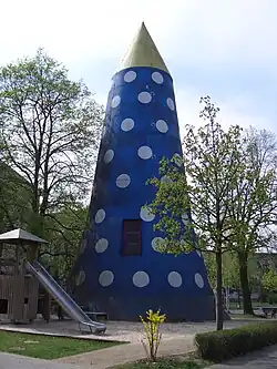 Winkelturm in Gießen, ehemalige Artilleriekaserne