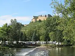 Blick über die Nahe zur Ebernburg