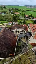 Innenhof vom Turm