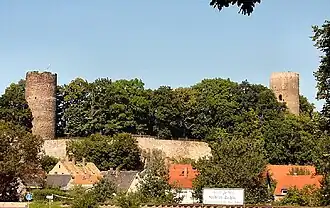 Burg Kohren, hier soll sich Kunz am Tag vor der Entführung aufgehalten haben