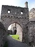 Tor von Wappen Münzenberg
