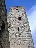 Der Bergfried von Süden