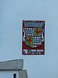 Gemehrtes Wappen des Veit Dietrich von Steinheim
