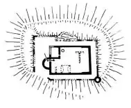 Grundriss der Burganlage