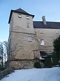 Burg Vichtenstein: Turm im Innenhof