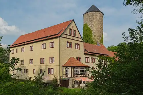 Das Kastell aus südwestlicher Richtung (2023)